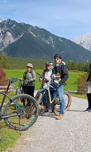 geführte e-bike tour am sonnenplateau